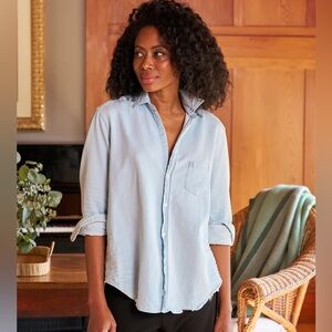 Frank & Eileen Eileen famous denim in light tattered wash